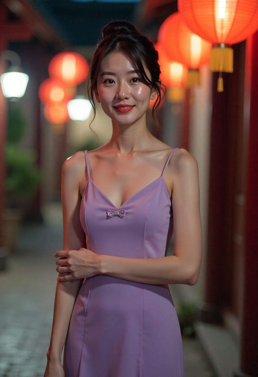 斗牛场外的月亮夜景剧照
